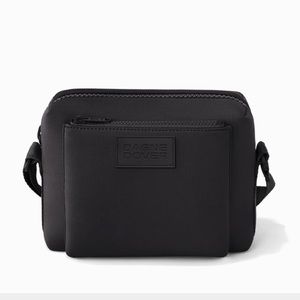 Dagne Dover Micah Neoprene Crossbody in Onyx Black